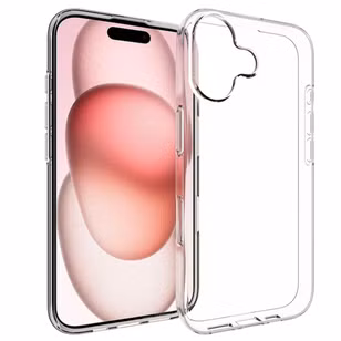 Accezz Clear Backcover Apple iPhone 17 - Transparant